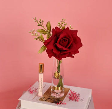 NEW Summer Rose in Red & Gold | SRG04